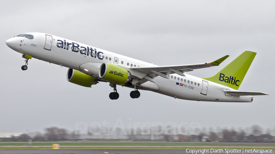 airBaltic Airbus A220-300 (YL-CSG) | Photo 357201
