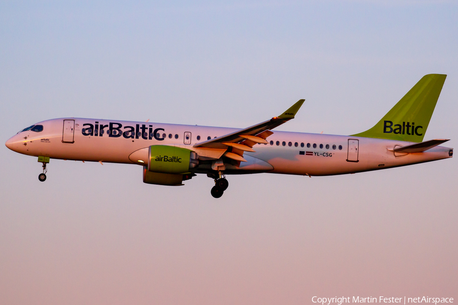 airBaltic Airbus A220-300 (YL-CSG) | Photo 365361