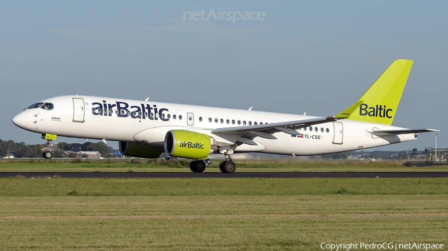airBaltic Airbus A220-300 (YL-CSG) | Photo 480489