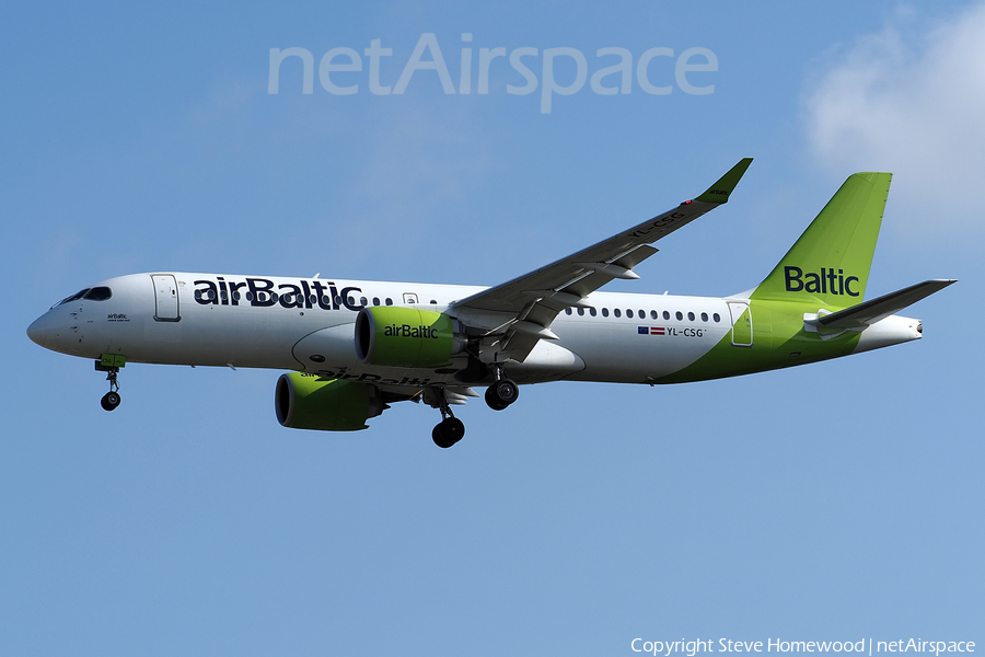 airBaltic Airbus A220-300 (YL-CSG) | Photo 583842