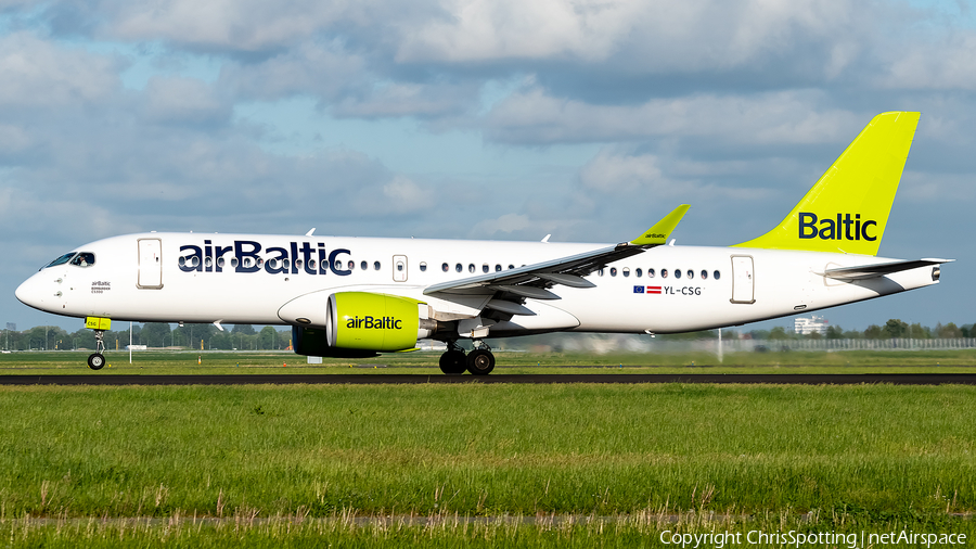 airBaltic Airbus A220-300 (YL-CSG) | Photo 259563