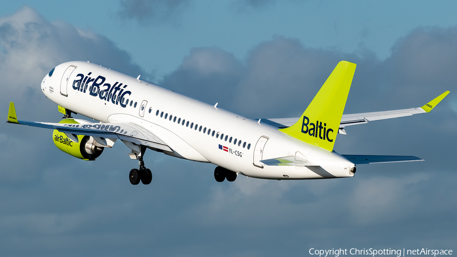 airBaltic Airbus A220-300 (YL-CSG) | Photo 259564