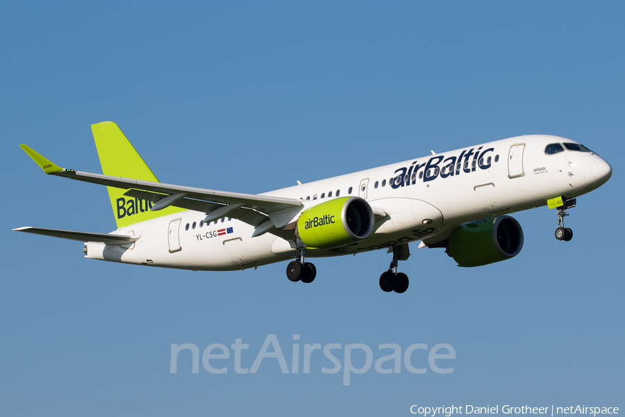 airBaltic Airbus A220-300 (YL-CSG) | Photo 331432