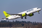 airBaltic Airbus A220-300 (YL-CSH) at  Billund, Denmark