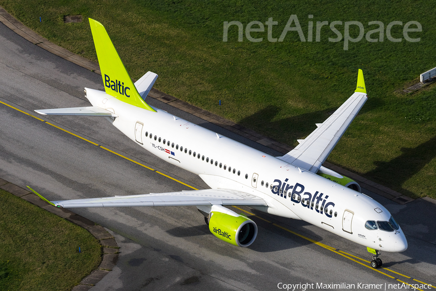 airBaltic Airbus A220-300 (YL-CSH) | Photo 539203