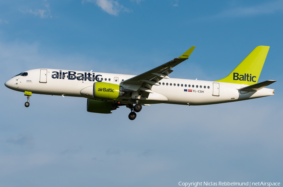 airBaltic Airbus A220-300 (YL-CSH) | Photo 328778