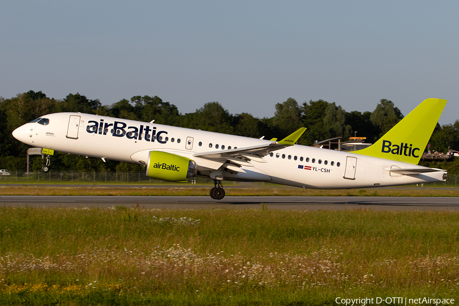 airBaltic Airbus A220-300 (YL-CSH) | Photo 332074