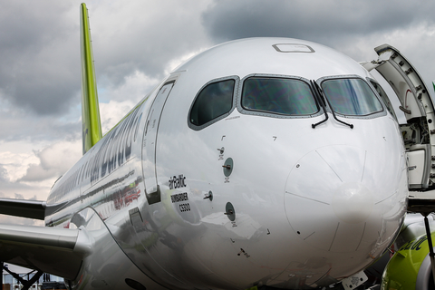 airBaltic Airbus A220-300 (YL-CSH) at  Berlin - Schoenefeld, Germany