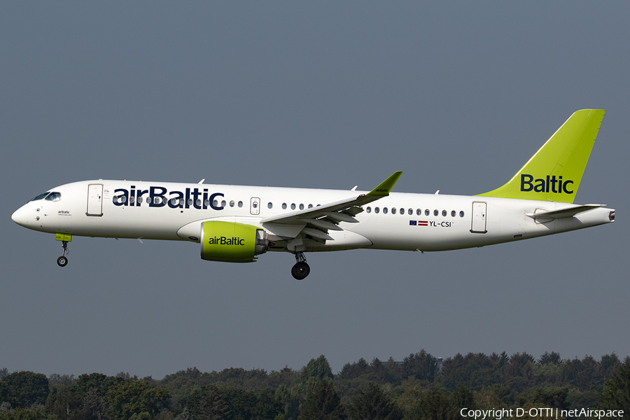 airBaltic Airbus A220-300 (YL-CSI) | Photo 403484