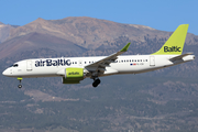 airBaltic Airbus A220-300 (YL-CSI) at  Tenerife Sur - Reina Sofia, Spain