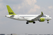 airBaltic Airbus A220-300 (YL-CSI) at  Warsaw - Frederic Chopin International, Poland