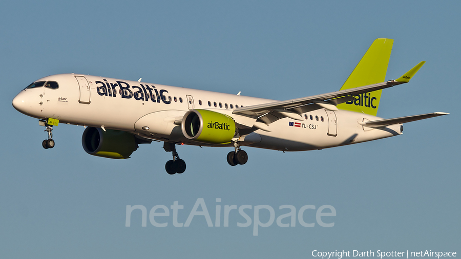airBaltic Airbus A220-300 (YL-CSJ) | Photo 380833