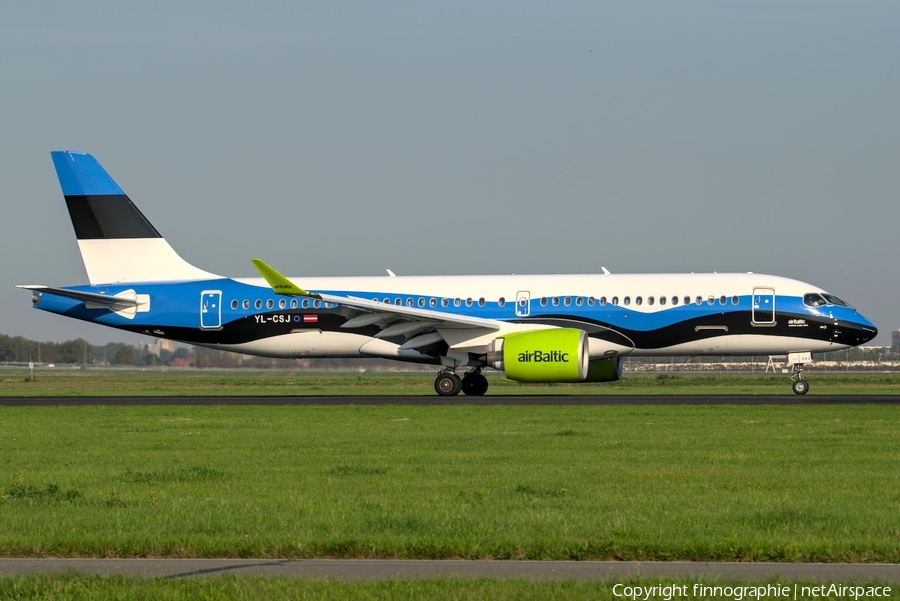 airBaltic Airbus A220-300 (YL-CSJ) | Photo 419768