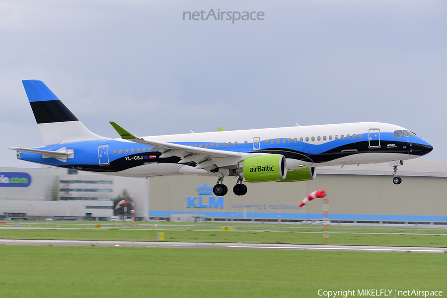 airBaltic Airbus A220-300 (YL-CSJ) | Photo 548511