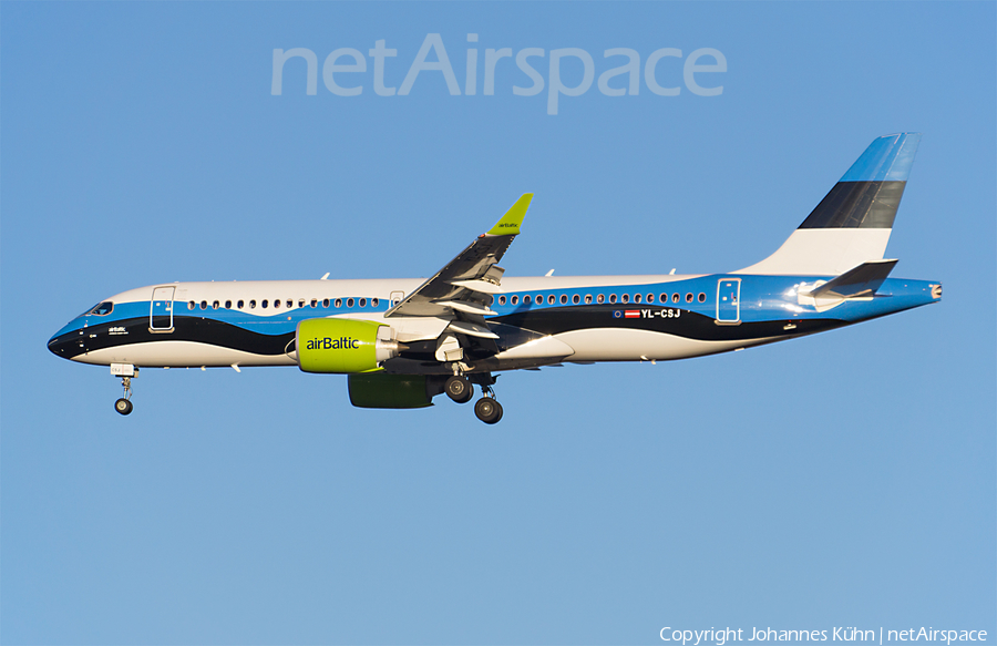 airBaltic Airbus A220-300 (YL-CSJ) | Photo 418775