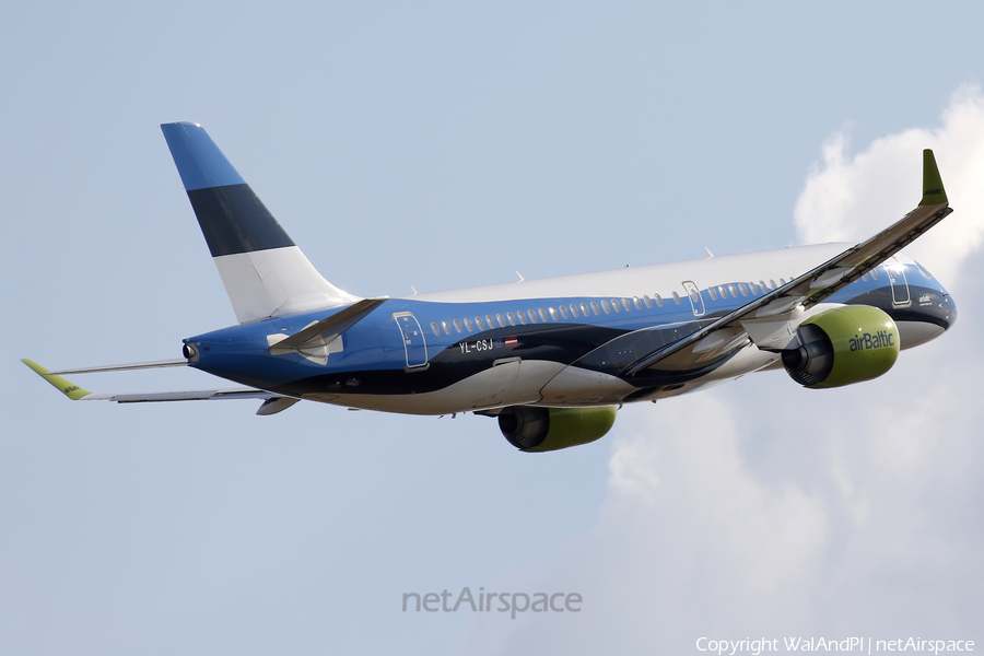 airBaltic Airbus A220-300 (YL-CSJ) | Photo 522654