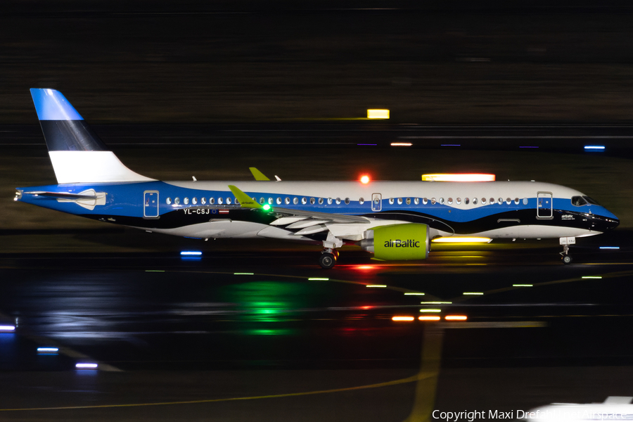 airBaltic Airbus A220-300 (YL-CSJ) | Photo 490786