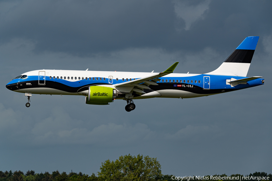 airBaltic Airbus A220-300 (YL-CSJ) | Photo 401768
