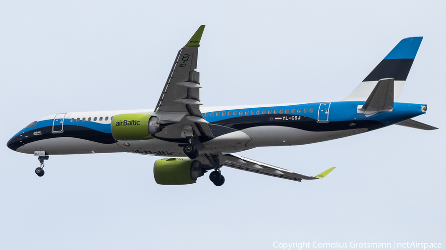 airBaltic Airbus A220-300 (YL-CSJ) | Photo 406681