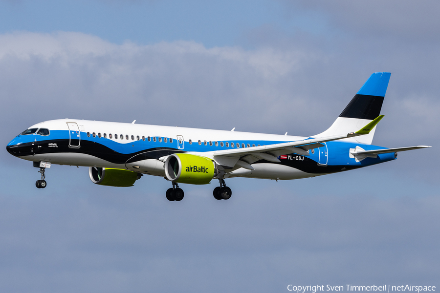 airBaltic Airbus A220-300 (YL-CSJ) | Photo 559564