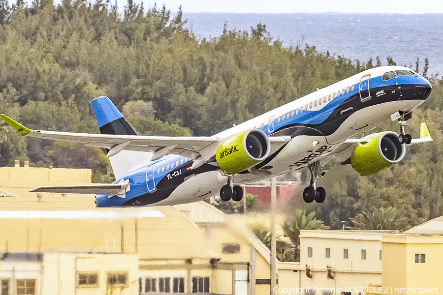 airBaltic Airbus A220-300 (YL-CSJ) | Photo 617801