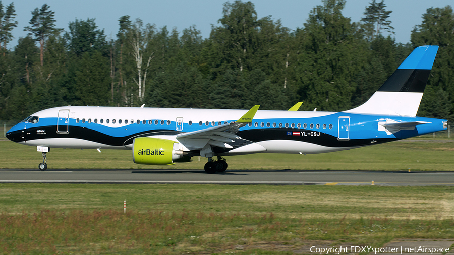 airBaltic Airbus A220-300 (YL-CSJ) | Photo 395522