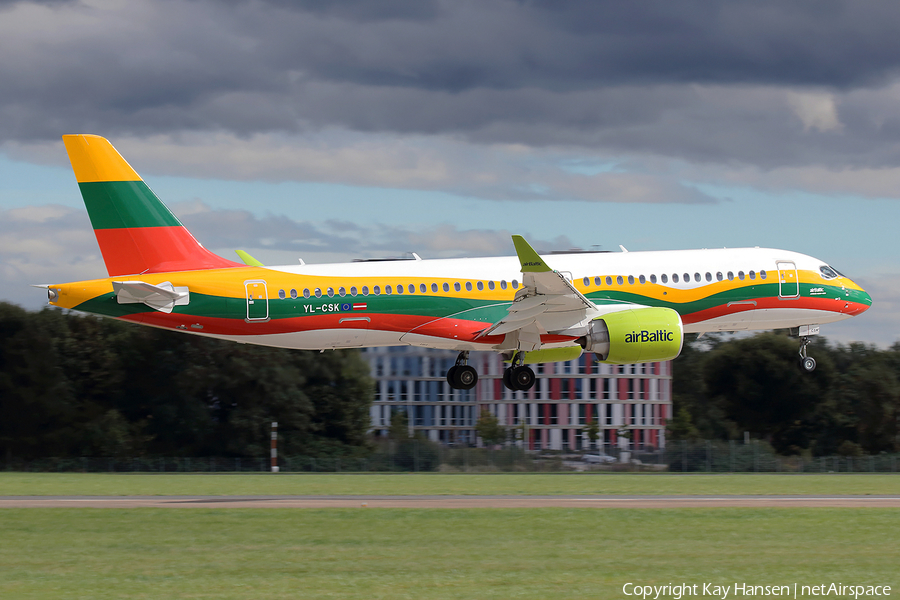 airBaltic Airbus A220-300 (YL-CSK) | Photo 405234