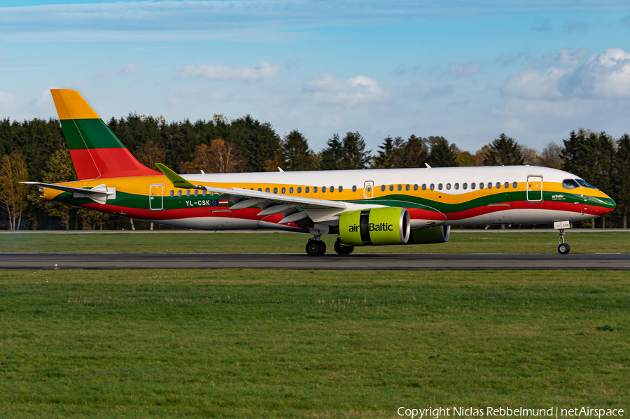 airBaltic Airbus A220-300 (YL-CSK) | Photo 409046