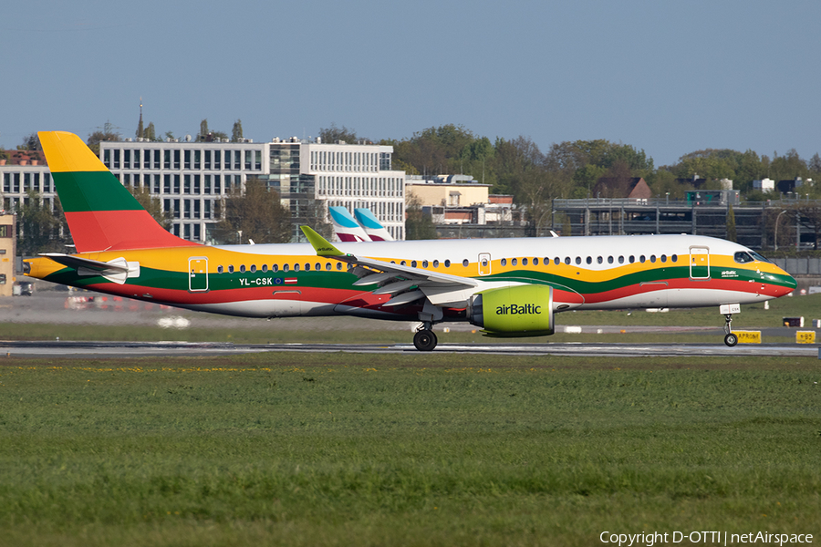 airBaltic Airbus A220-300 (YL-CSK) | Photo 506683