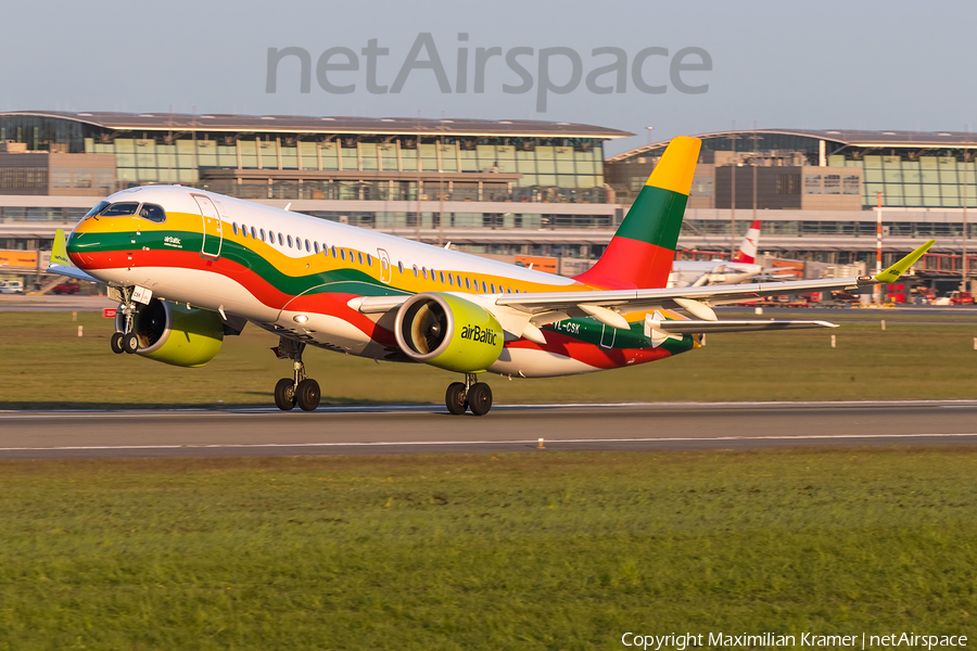 airBaltic Airbus A220-300 (YL-CSK) | Photo 521398