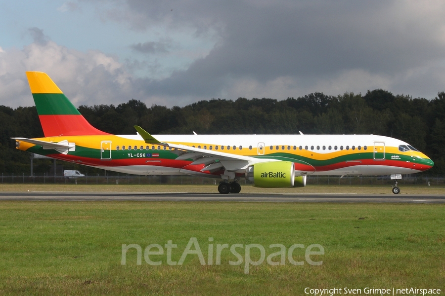 airBaltic Airbus A220-300 (YL-CSK) | Photo 528601