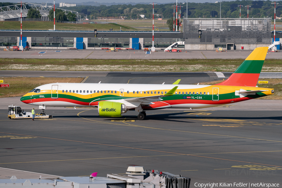 airBaltic Airbus A220-300 (YL-CSK) | Photo 682278