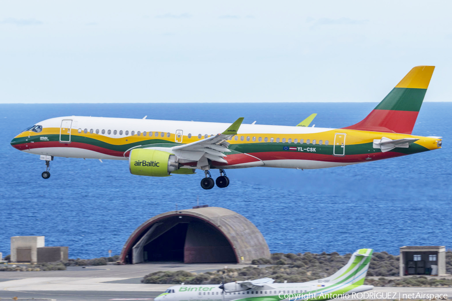 airBaltic Airbus A220-300 (YL-CSK) | Photo 662481