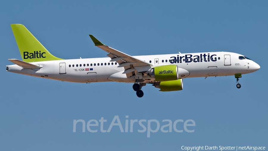 airBaltic Airbus A220-300 (YL-CSK) | Photo 378710