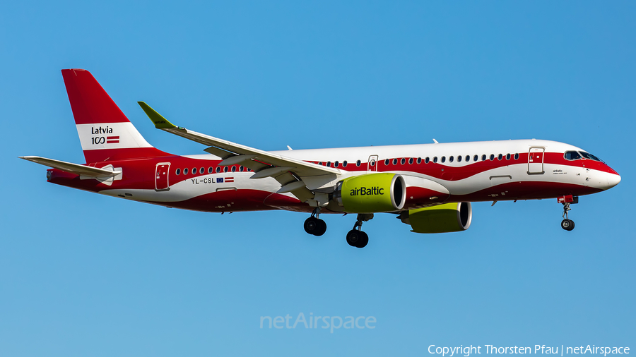 airBaltic Airbus A220-300 (YL-CSL) | Photo 388400