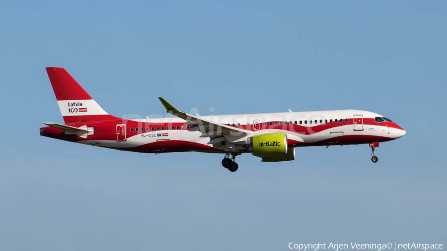 airBaltic Airbus A220-300 (YL-CSL) | Photo 482112
