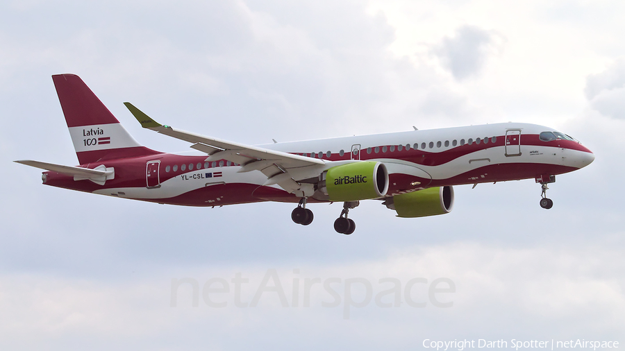 airBaltic Airbus A220-300 (YL-CSL) | Photo 378711