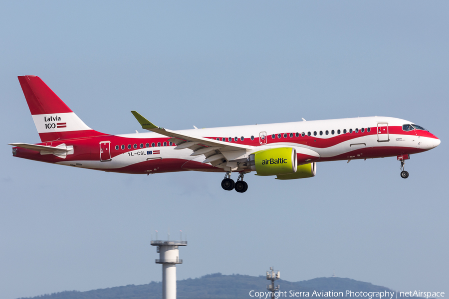airBaltic Airbus A220-300 (YL-CSL) | Photo 387128