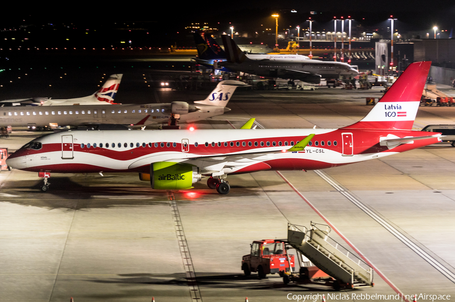 airBaltic Airbus A220-300 (YL-CSL) | Photo 297100