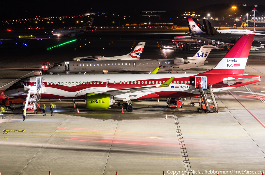 airBaltic Airbus A220-300 (YL-CSL) | Photo 297102