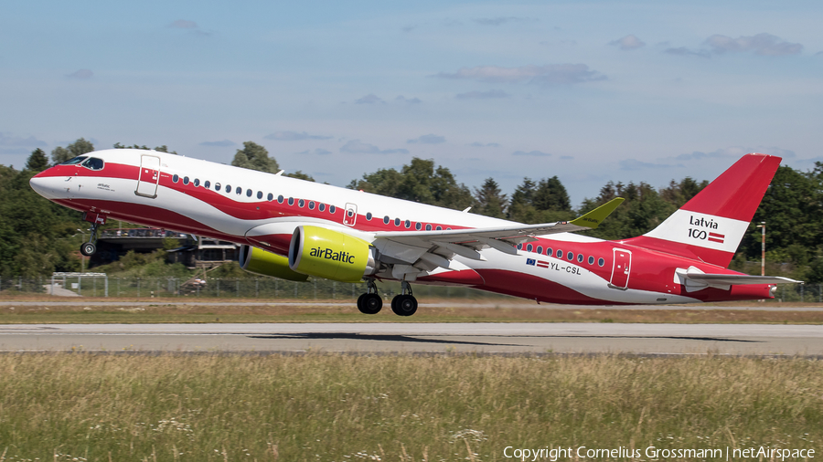 airBaltic Airbus A220-300 (YL-CSL) | Photo 391288