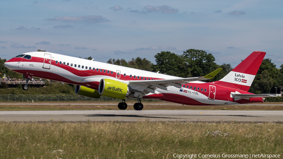 airBaltic Airbus A220-300 (YL-CSL) | Photo 391289