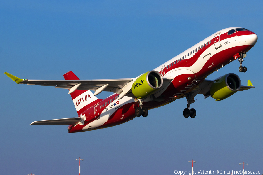 airBaltic Airbus A220-300 (YL-CSL) | Photo 513247