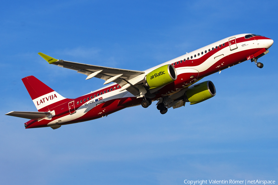 airBaltic Airbus A220-300 (YL-CSL) | Photo 513248