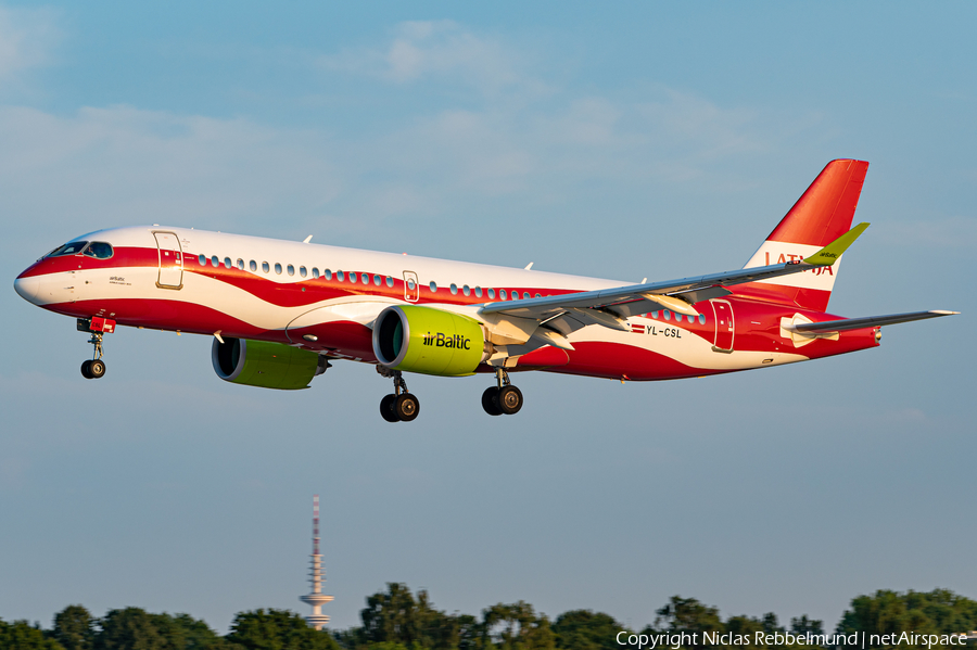 airBaltic Airbus A220-300 (YL-CSL) | Photo 518234