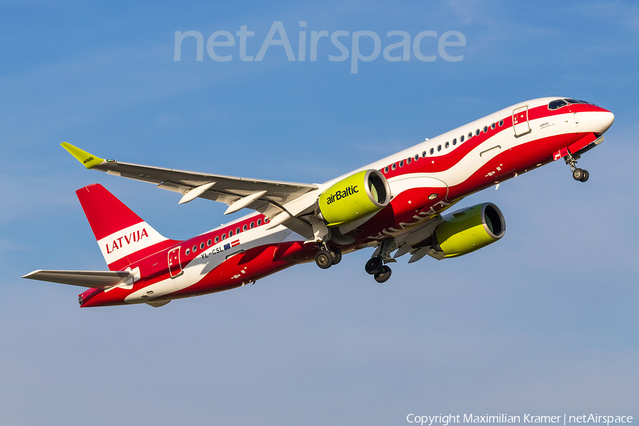 airBaltic Airbus A220-300 (YL-CSL) | Photo 521908