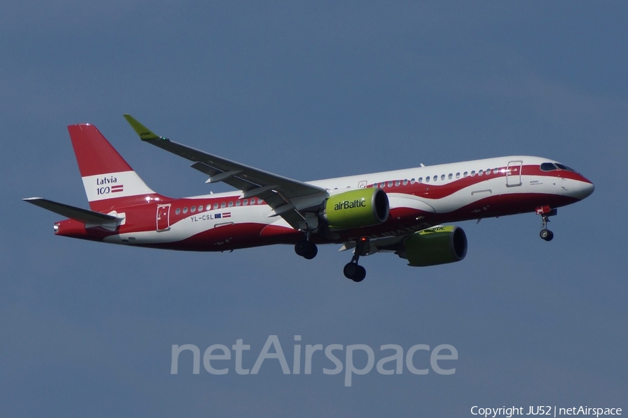 airBaltic Airbus A220-300 (YL-CSL) | Photo 325482