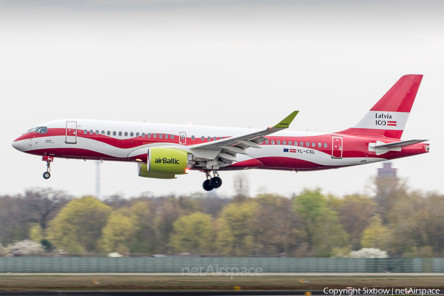 airBaltic Airbus A220-300 (YL-CSL) | Photo 323582