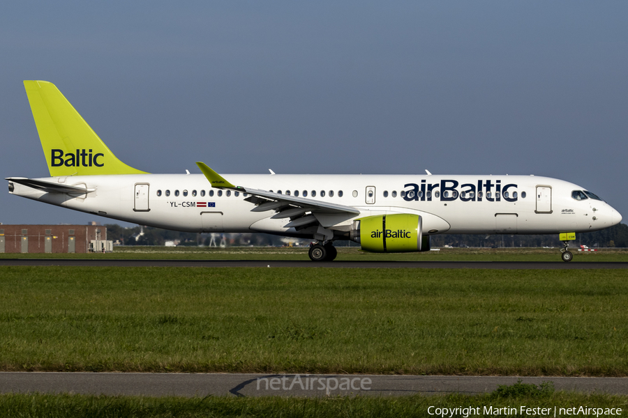 airBaltic Airbus A220-300 (YL-CSM) | Photo 487821