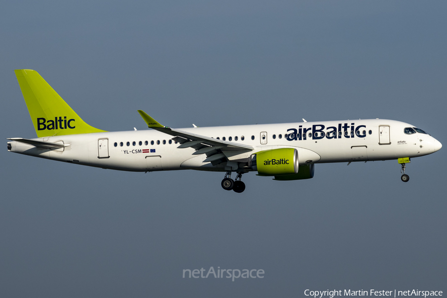 airBaltic Airbus A220-300 (YL-CSM) | Photo 488443